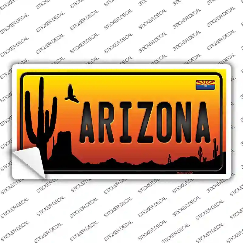 LP-9515s-S Arizona Scenic Novelty Sticker Decal, Small