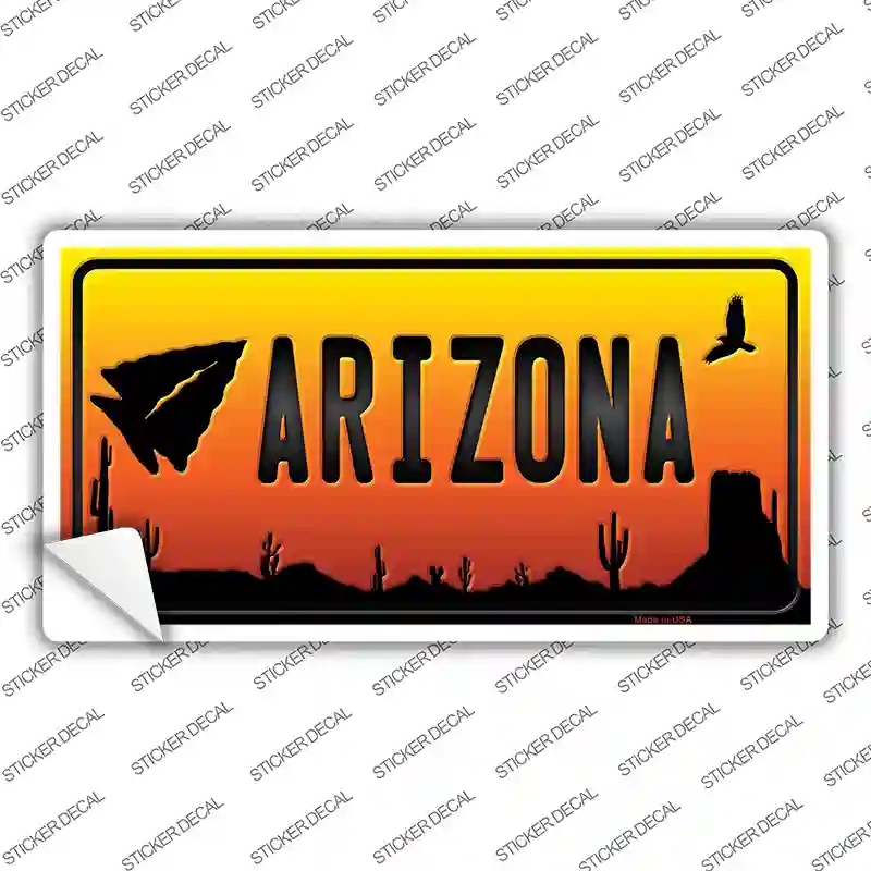 LP-9524s-S Arrowhead Arizona Scenic Novelty Sticker Decal, Small