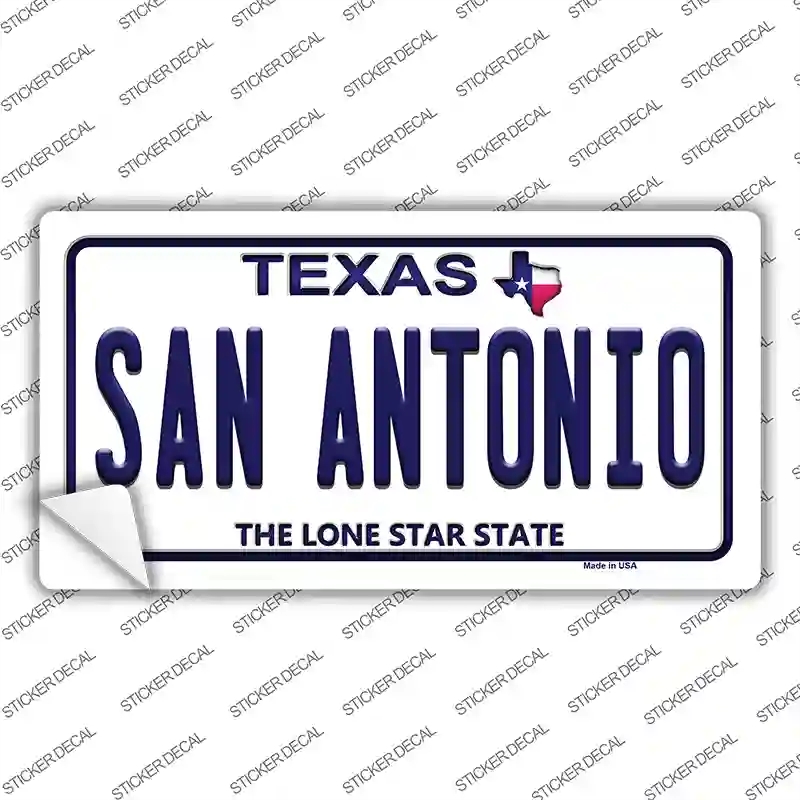 LP-9365s-L San Antonio Texas Novelty Sticker Decal, Large