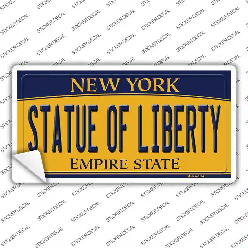 LP-8939s-S Statue of Liberty   York Novelty Sticker Decal, Small