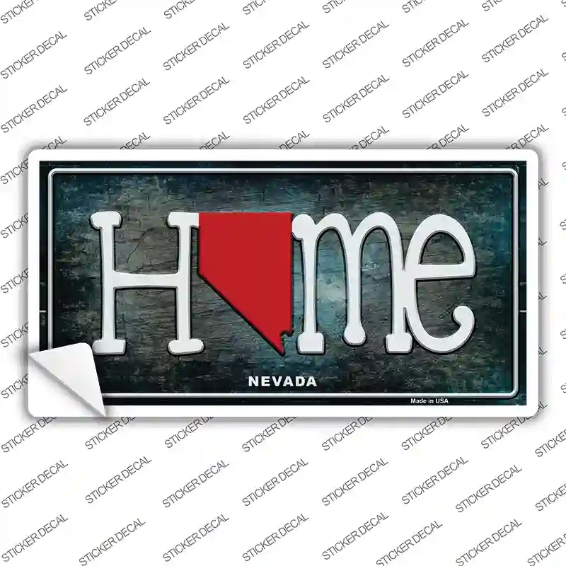 LP-12019s-S Nevada Home State Outline Novelty Sticker Decal, Small