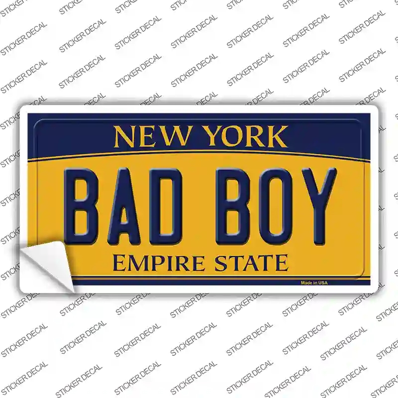 LP-8985s-S Bad Boy   York Novelty Sticker Decal, Small