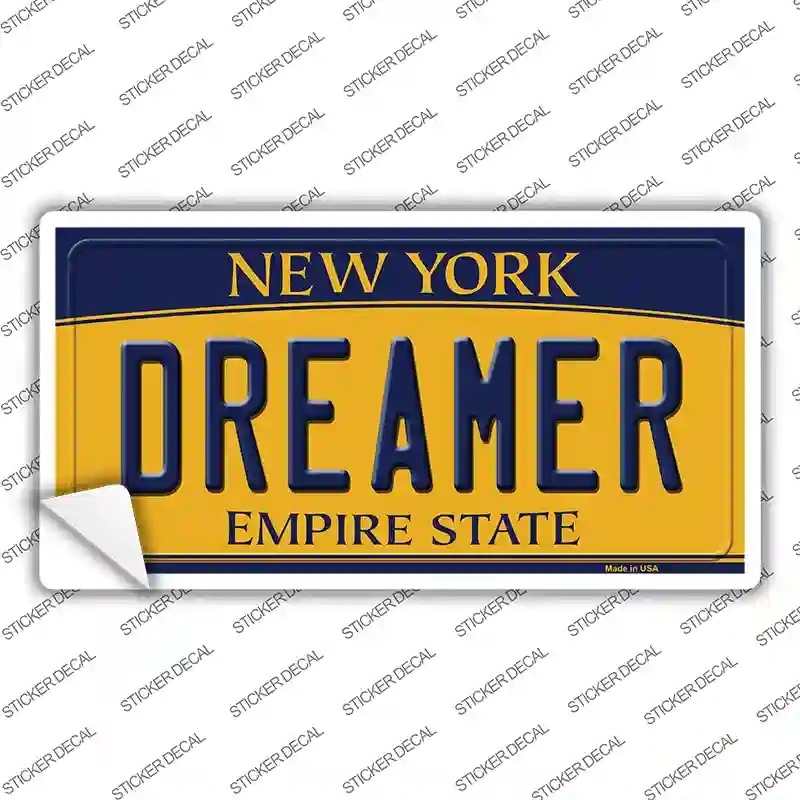LP-9000s-L Dreamer   York Novelty Sticker Decal, Large