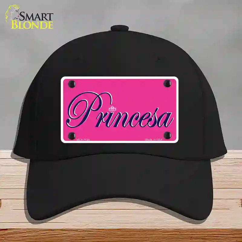 HAT03-MLP-1130 Princesa Novelty License Plate Hat, Cotton - Black