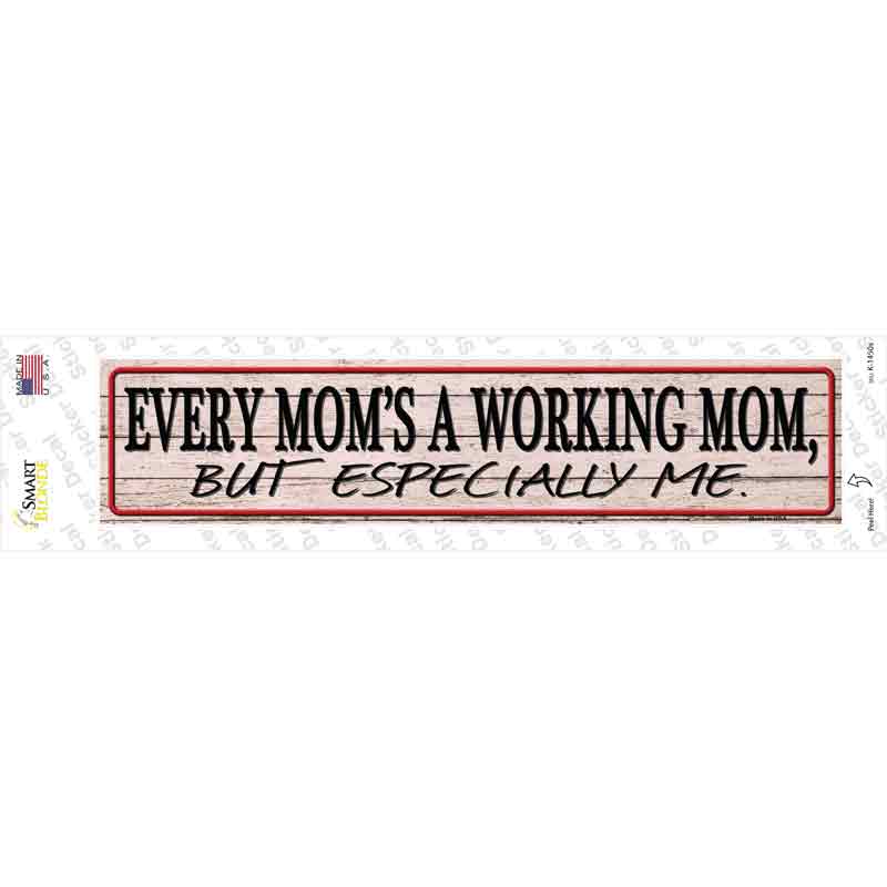 K-1450s-M Every Moms A Working Mom Novelty Narrow Sticker Decal, Medium