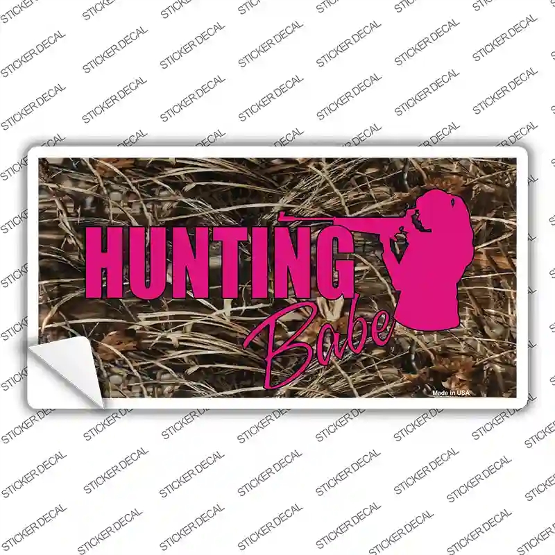 LP-5262s-L Hunting Babe Novelty Sticker Decal, Large