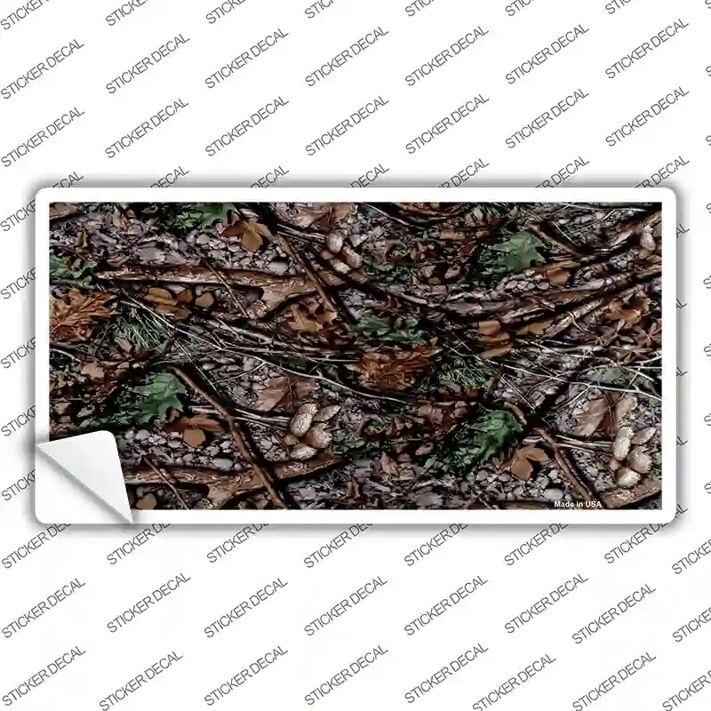 LP-5268s-S Branches Camouflage Novelty Sticker Decal, Small