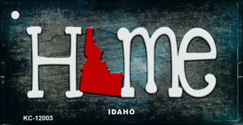 KC-12003 Idaho Home State Outline Novelty Key Chain