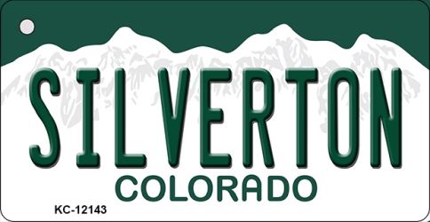 KC-12143 Silverton Colorado Novelty Metal Key Chain