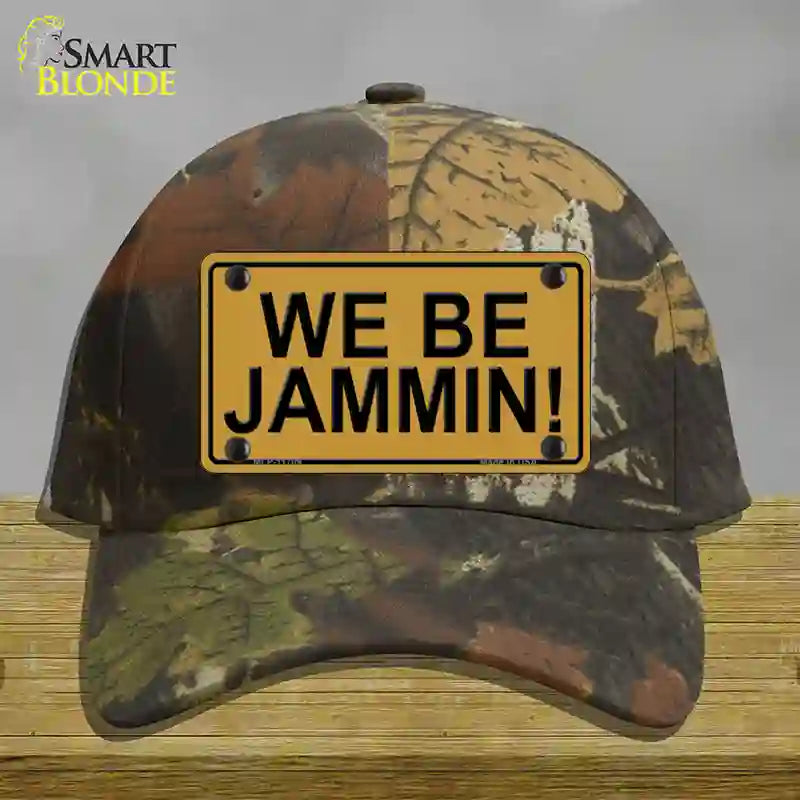 HAT06-MLP-11709 We Be Jamming Novelty License Plate Hat, Cotton - Camouflage