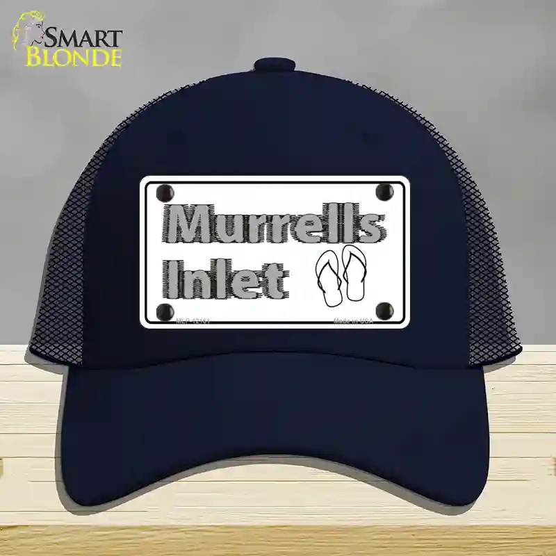 HAT16-MLP-12161 Murrells Inlet SC Novelty License Plate Hat, Mesh - Navy