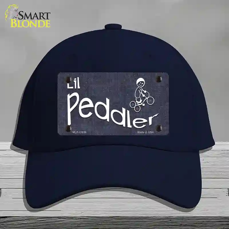 HAT20-MLP-11536 Lil Peddler Novelty License Plate Hat, Cotton - Navy
