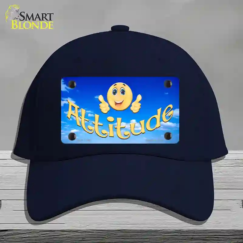 HAT20-MLP-11561 Attitude Novelty License Plate Hat, Cotton - Navy