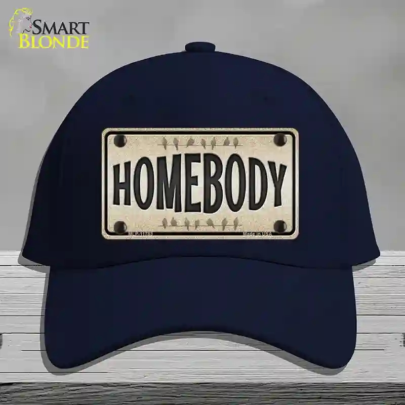 HAT20-MLP-11783 Homebody Novelty License Plate Hat, Cotton - Navy