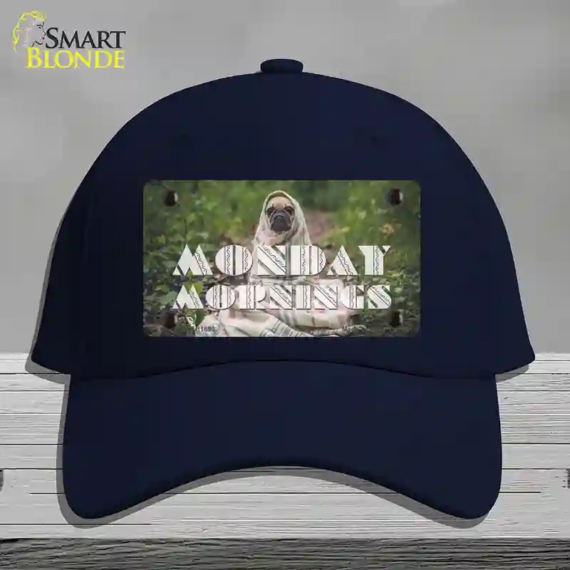 HAT20-MLP-11898 Monday Mornings Novelty License Plate Hat, Cotton - Navy