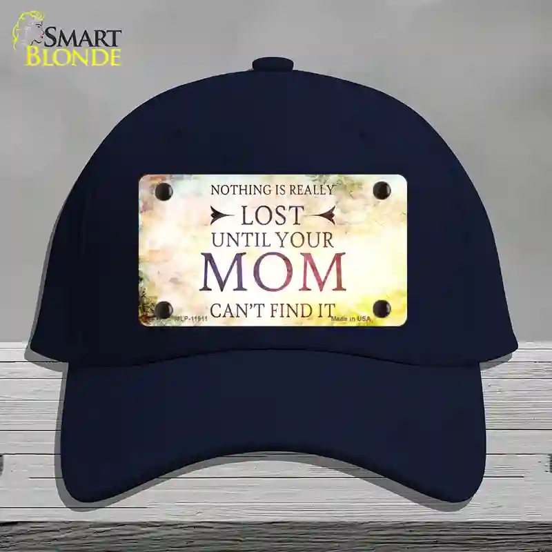 HAT20-MLP-11911 Nothing is Really Lost Novelty License Plate Hat, Cotton - Navy