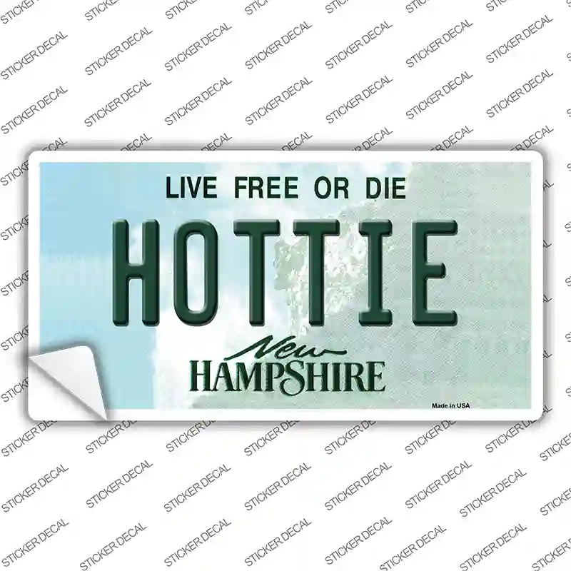 LP-11151s-S Hottie   Hampshire State Novelty Sticker Decal, Small
