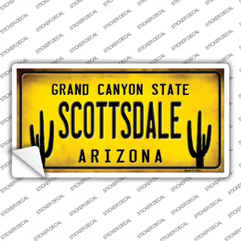 LP-12313s-S Arizona Scottsdale Novelty Sticker Decal, Small