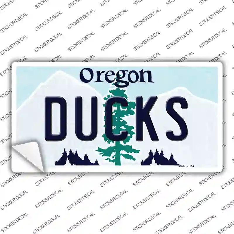 LP-10354s-L Ducks Oregon Novelty Sticker Decal, Large