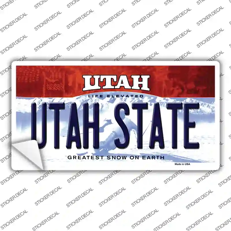 LP-10198s-L Utah State Novelty Sticker Decal, Large