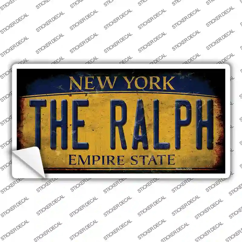LP-13836s-XL The Ralph   York Rusty Novelty Sticker Decal, Extra Large