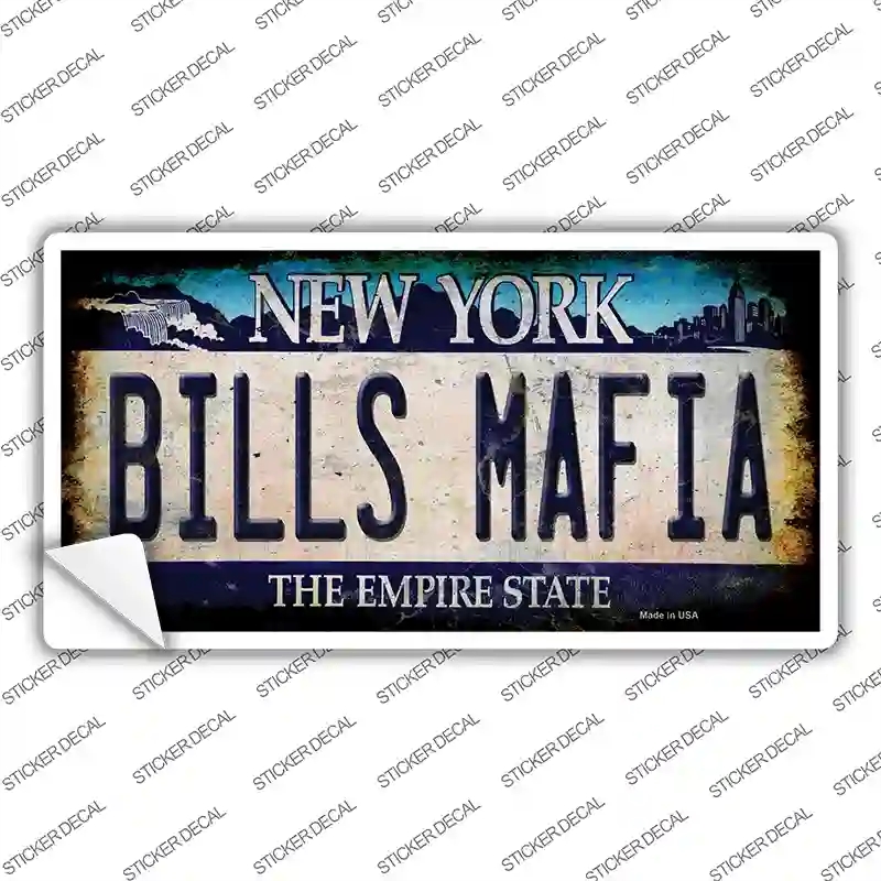 LP-13837s-S Bills Mafia Novelty Sticker Decal, Small