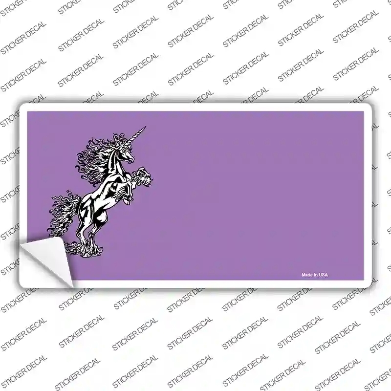 LP-3495s-XL Unicorn Offset Novelty Sticker Decal, Extra Large