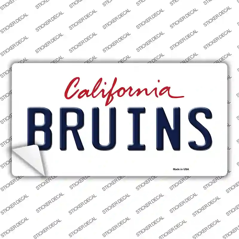 LP-12655s-XL Bruins Novelty Sticker Decal, Extra Large