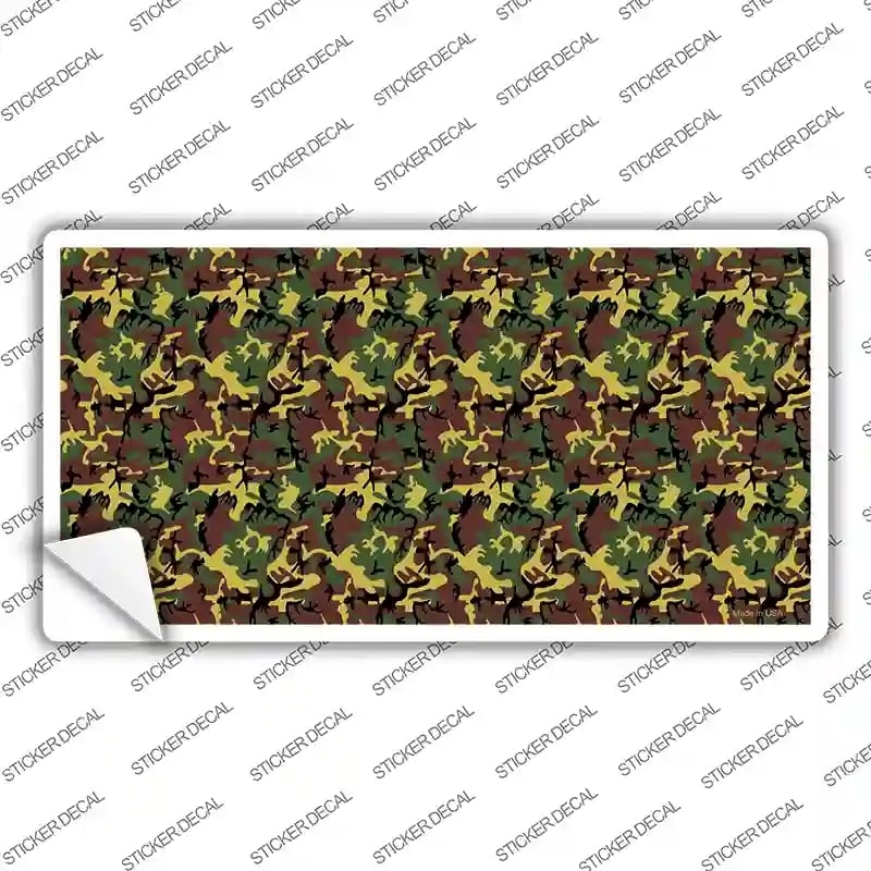 LP-2197s-XL Camouflage Novelty Sticker Decal, Extra Large