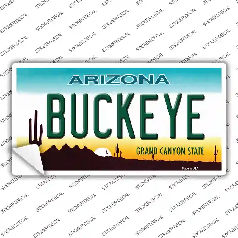 LP-8650s-S Buckeye Arizona Novelty Sticker Decal, Small