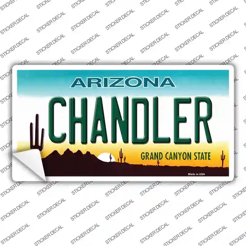 LP-8652s-XL Chandler Arizona Novelty Sticker Decal, Extra Large