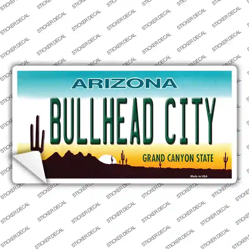 LP-13825s-L Bullhead City Arizona Novelty Sticker Decal, Large