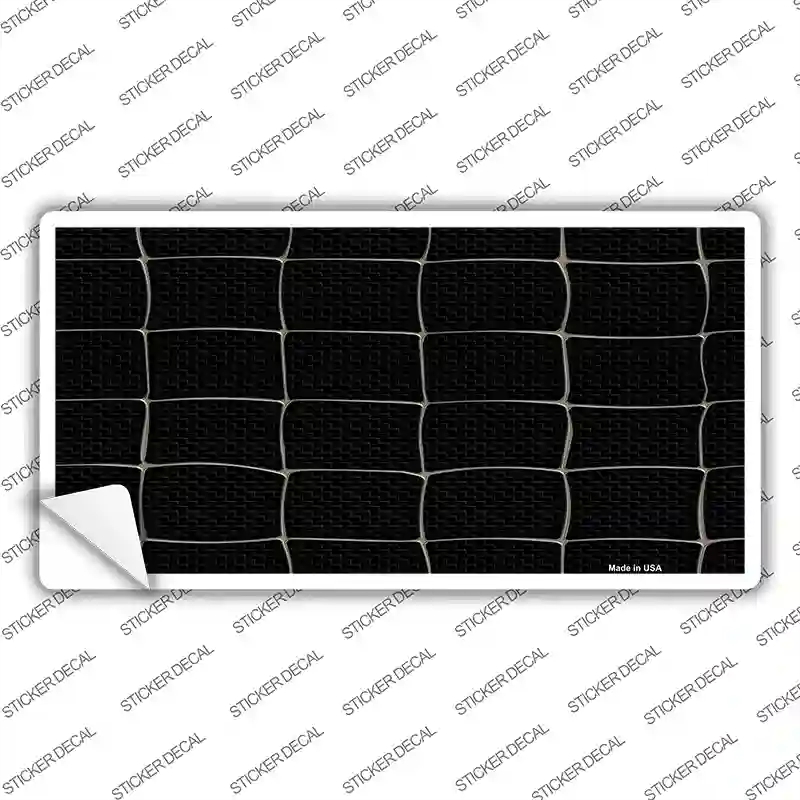 LP-5097s-XL Web Black Novelty Sticker Decal, Extra Large