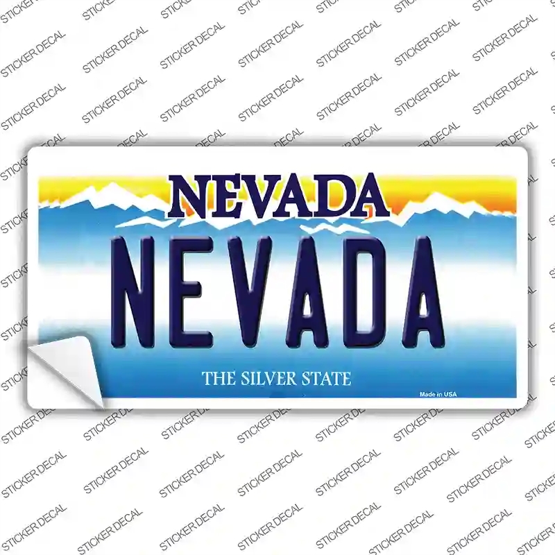 LP-9550s-L Nevada Novelty Sticker Decal, Large