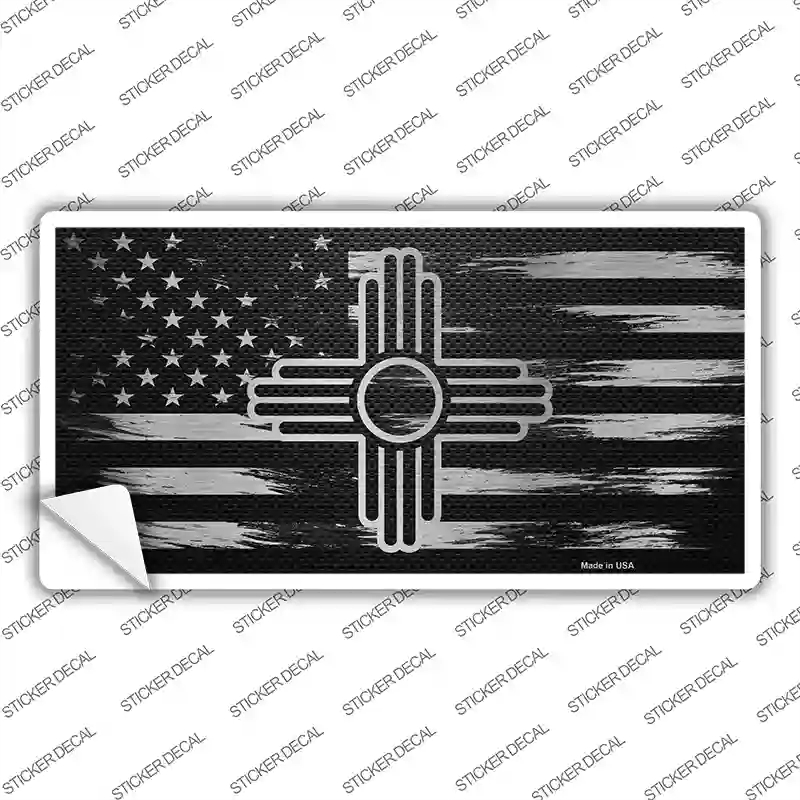 LPC-1123s-XL   Mexico Carbon Fiber Novelty Sticker Decal, Extra Large