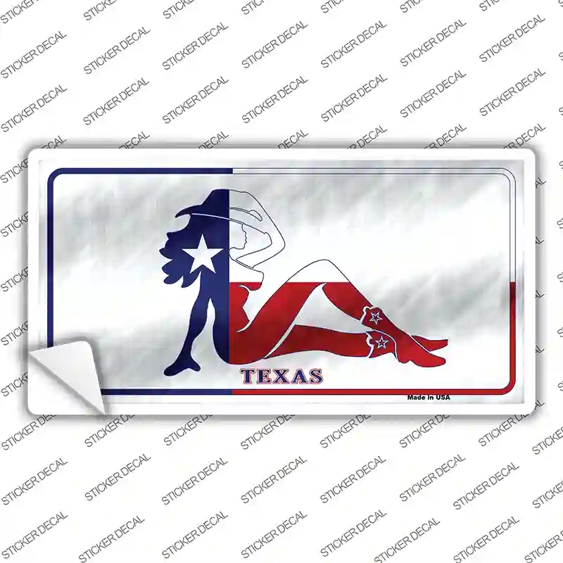 LP-9431s-L Texas Girl Novelty Sticker Decal, Large