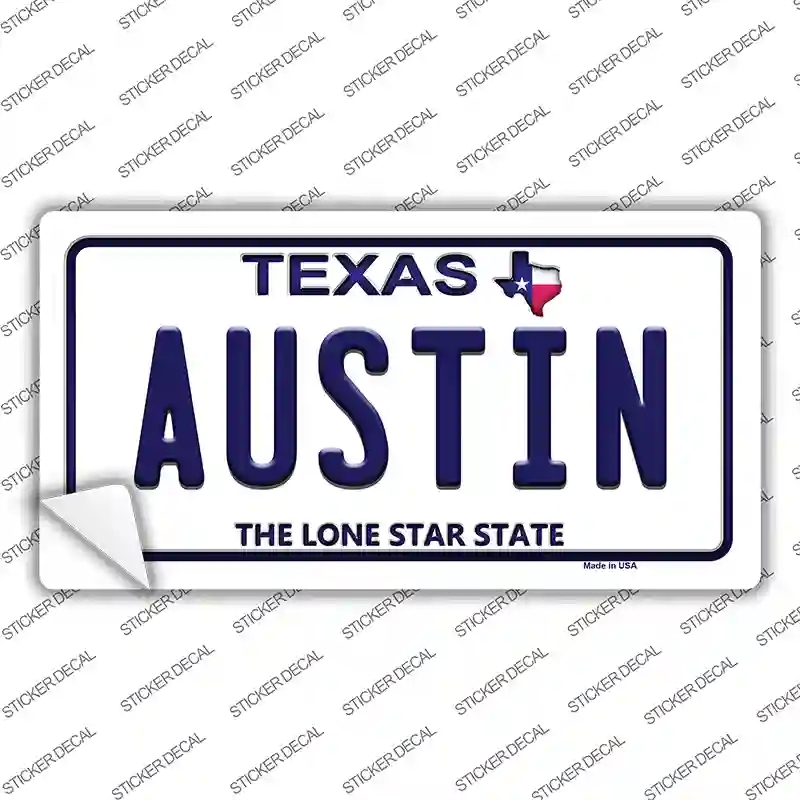 LP-9360s-L Austin Texas Novelty Sticker Decal, Large
