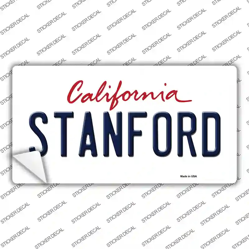 LP-12670s-S Stanford Novelty Sticker Decal, Small