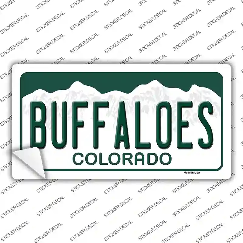 LP-12678s-S Buffaloes Novelty Sticker Decal, Small