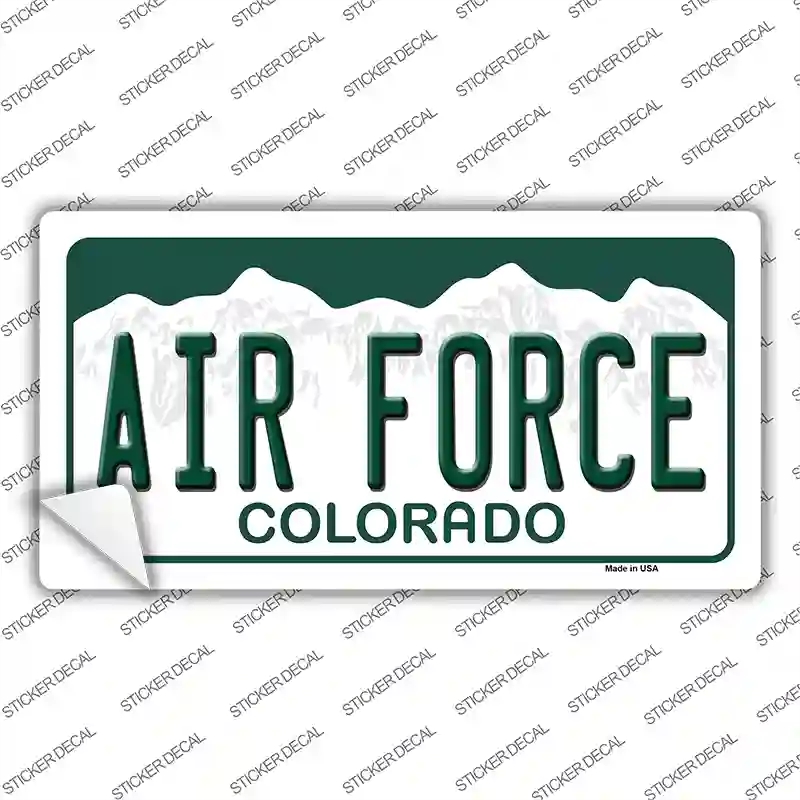 LP-12687s-L Air Force Novelty Sticker Decal, Large