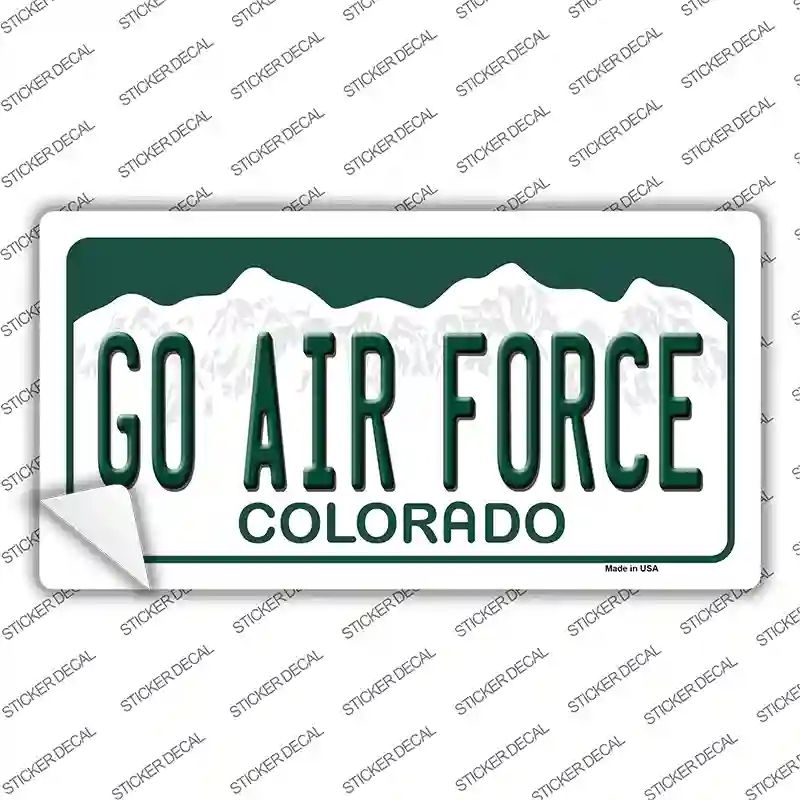 LP-12688s-L Go Air Force Novelty Sticker Decal, Large