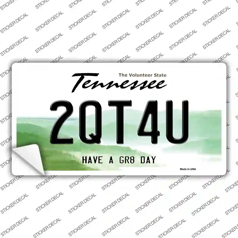 LP-13649s-S Too Cute for You Novelty Sticker Decal, Small