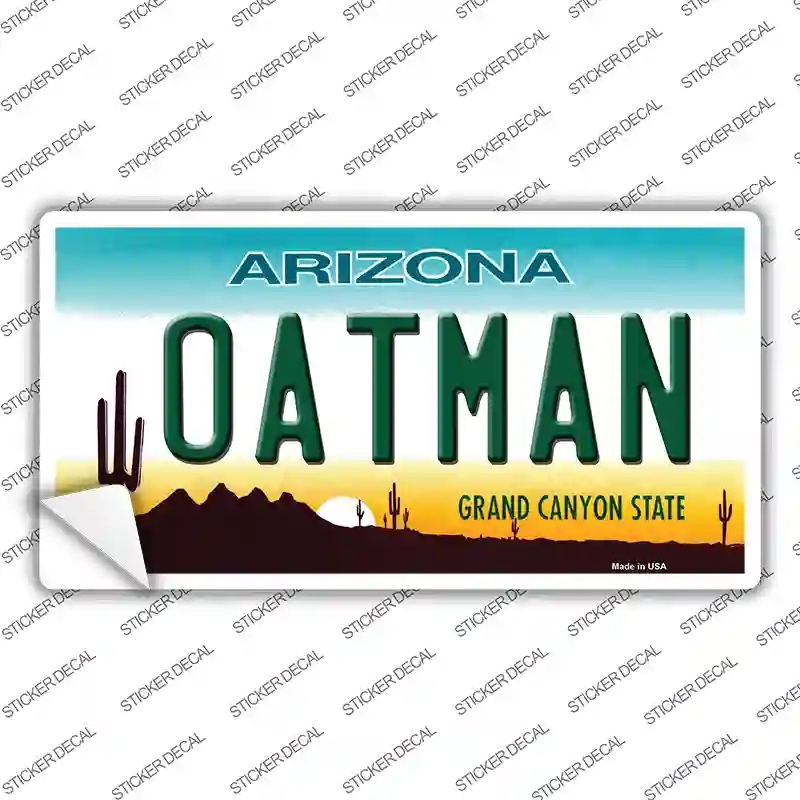LP-13824s-S Oatman Arizona Novelty Sticker Decal, Small