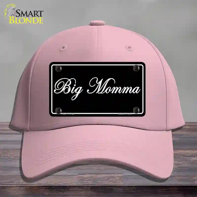 HAT05-MLP-11702 Big Momma Novelty License Plate Hat, Cotton - Pink