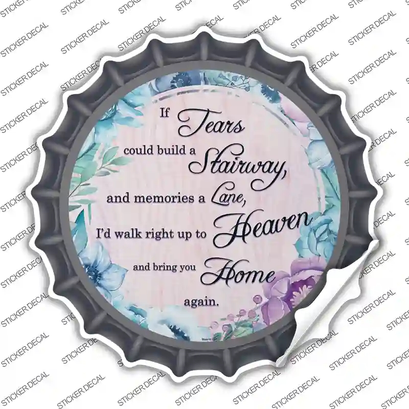 BC-971s-XL Bring You Home Again Novelty Bottle Cap Sticker Decal, Extra Large