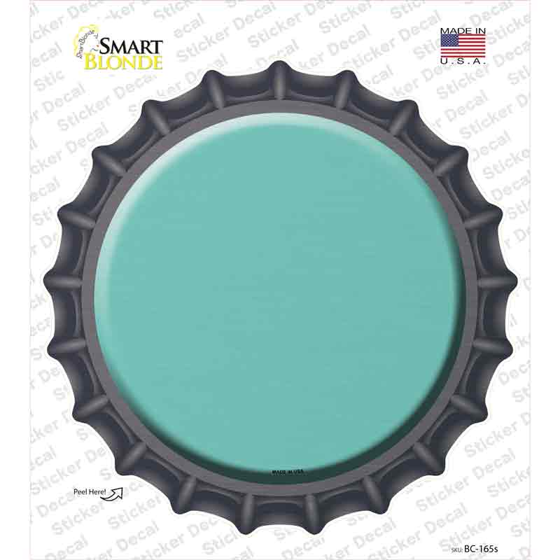 BC-165s-M Mint Novelty Bottle Cap Sticker Decal, Medium