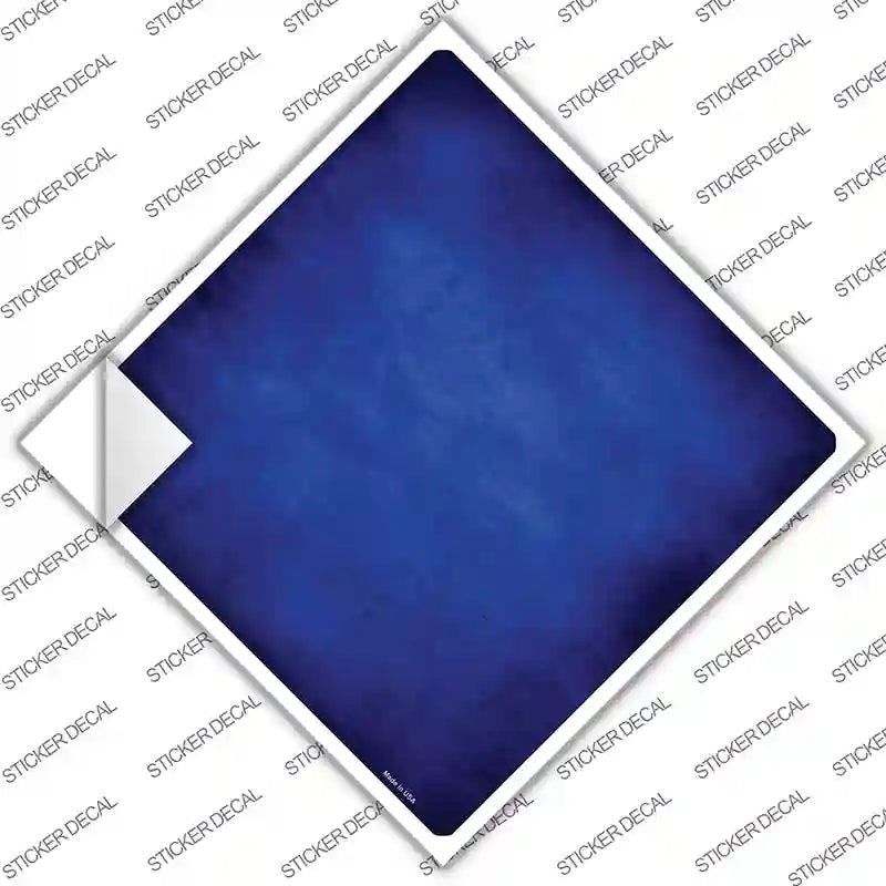 CX-005s-S Blue Oil Rubbed Novelty Diamond Sticker Decal, Small