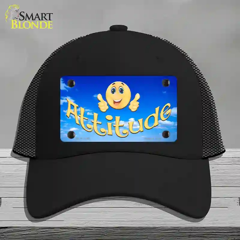 HAT01-MLP-11561 Attitude Novelty License Plate Hat, Mesh - Black