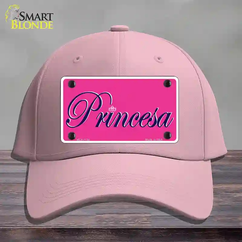 HAT05-MLP-1130 Princesa Novelty License Plate Hat, Cotton - Pink