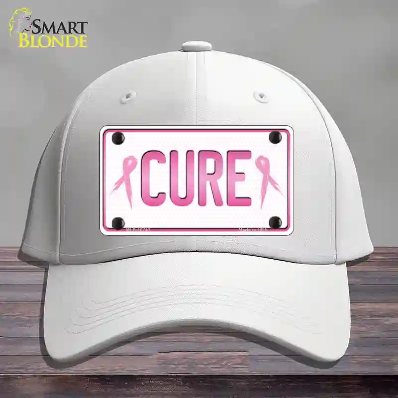 HAT21-MLP-10747 Cure Novelty License Plate Hat Sign, Cotton - White